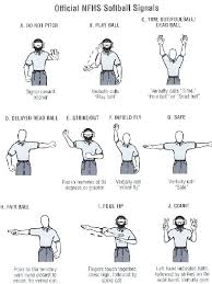 Sportsman Softball Terminology And Referee Signals