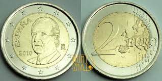 W hiszpanii ekstremalne upały, temperatura zbliżyła się do prawie 40 stopni. 2 Euro 2010 R Hiszpania Moneta Dla Numizmatyka Monety Monety Polskie Sklep Numizmatyczny Przechowywanie Monet Jak Przechowywac Monety