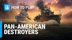 World of Warships recibe destructores panamericanos con el mexicano Cuauhtémoc