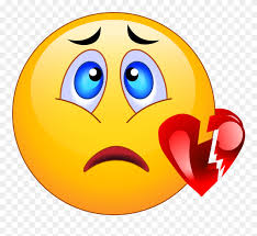 ✓ free for commercial use ✓ no attribution required ✓ high quality images. Broken Heart Sad Face Emoji Clipart 5503036 Pinclipart