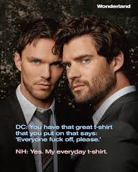 Repost from @wonderland: They say never meet your heroes—but we've never  been one to follow the rules 👀 David Corenswet's Clark Kent and Nicholas  Hoult's Lex Luthor are sworn enemies. And on