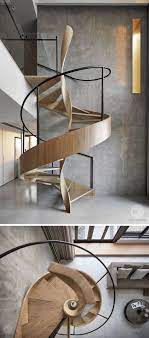 16 Modern Spiral Staircases Found In Homes Around The World Stair Decor Staircase Design Spiral Stairs Design