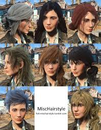 Fallout 4 secret hairstyles unlock guide how to change. Fallout 4 Mods Mischairstyle Morehairstyles For Male Female Mischairstyle1 6 Download 47 New Hairs For Male
