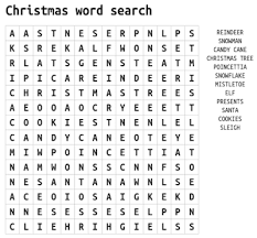 Free interactive exercises to practice online or download as pdf to print. Top 15 Free Printable Christmas Word Search Pdf For 2020