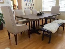 Magnolia Home Top Tier Round Dining Table By Joanna Gaines Upholstered Dining Side Chair Side Chairs Dining Dining Table