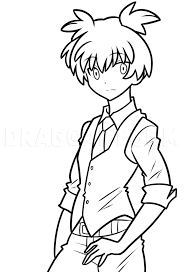 Anonymous sketch #2856 merry christmas from melany campano laos komlós lászló How To Draw Nagisa Shiota Step By Step Drawing Guide By Dawn Dragoart Com