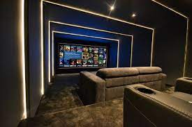 Bathroom bedroom dining room kitchen living room office. 5 Tips For The Dream Home Cinema Room Smart Home Automation And Commercial Automation Company Hdh Tech