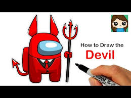 How to draw among us character. How To Draw Among Us Imposter Easy Step By Step Drawing Tutorial