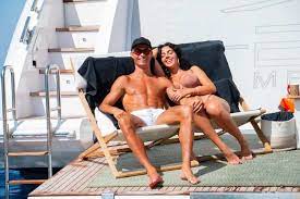 Georgina rodriguez has opened up on life with cristiano ronaldo, admitting that the juventus star isn't a ray of sunshine after suffering defeats and saying she used to feel ashamed to work out in front of her lover. Cristiano Ronaldo S Girlfriend Georgina Rodriguez Enjoys Jet Skiing And Looks Alluring In A Bikini Photogallery Etimes