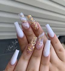 After your acrylic nails are shaped, each nail is painted with a base coat, nail polish color, and top coat. Pin On Stayglam Beauty