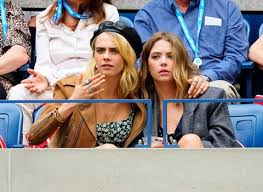 The british newspaper the sun on sunday reported that the a source told e! Cara Delevingne And Ashley Benson Decide To Get A Bit Too Cozy At The Us Open Finals