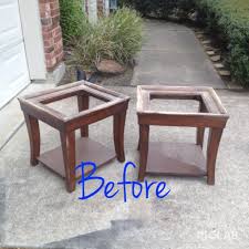 You can purchase a table like this to show off your collections! End Tables Coffee Table Makeover Hometalk