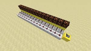 Unlike glowstone and torches you can turn redstone lamps on and off. Signal Element Redstone Minecraft Technik Wiki