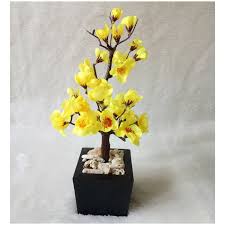 Maybe you would like to learn more about one of these? Hiasan Meja Kantor Dan Meja Tamu Bunga Sakura Mini Kuning Shopee Indonesia