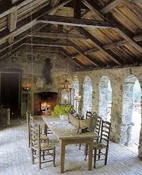 56 Romantic Rustic Outdoor Kitchen Designs With Fireplace Roundecor Rustic French Country Rustic Outdoor Kitchens French Country House