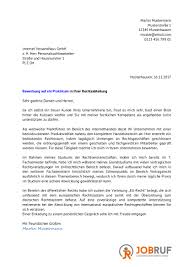 Wer auf der suche nach idee für ein spezielles bewerbungsanschreiben ist, der kann sich hier inspirieren lassen. Initiativbewerbung Praktikum