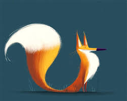 8027788 Orig Fox Art Fox Illustration Animal Design