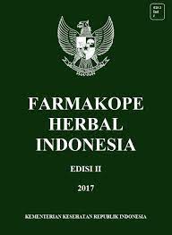 Sk menkes pemberlakuan fi v.pdf. Dowload Farmakope Herbal Indonesia Farmasi Industri