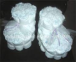 A Baby Bootie Diaper Cake How To Instructions