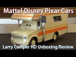 Mattel Disney Pixar Cars: Larry Camper DELUXE Diecast HD Unboxing/Review