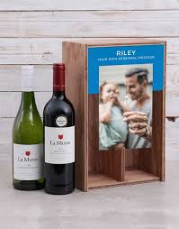 Personalised La Motte Wine Duo Crate Personalized Wine Gift Personalised Gifts South Africa Personalised