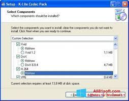K lite codec pack for windows is a suite of sound and video codecs which enables the os software to play a large amount of multimedia formats which the os does not ordinarily support. Download K Lite Codec Pack For Windows 8 1 32 64 Bit In English