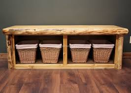 Cedar Lake Cabin Log Foot Bench Cedar Log Bench Rustic Bedroom Benches Rustic Furniture Home Decor