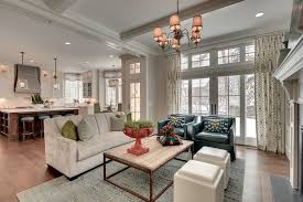 Don't get overwhelmed with an open concept space. Transom Window Treatments Google Search Furniture Placement Living Room Family Room Furniture Furniture Placement