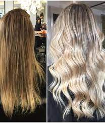 How To From Golden To Icy Blonde Hair Color Balayage Blonde Hair Color Cool Hairstyles