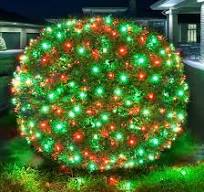 Led Christmas Net Lights Red and Green Outdoor Christmas Lights 160LED  5ftx7ft, Waterproof Outdoor Indoor Fairy Mesh Net Light for Christmas  Party, ...