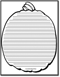 Pumpkin Writing Pattern Free Printable Writing Paper Handwriting Lines Primary Writing Paper
