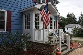 In this small but quaint project, the owners wanted to build a new front entry vestibule to their existing 1920's home. Ho Ho Kus Front Vestibule Addition Traditional Entrance New York By Roam Architecture Houzz Uk