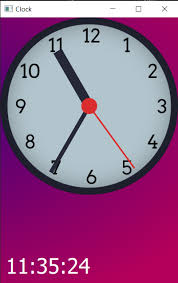 And i thought of the concept where not. Building A Python Analog Clock With Animations And Transformations In Qtquick Qmlqml