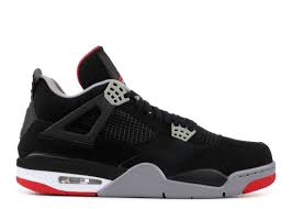 Air Jordan 4 Retro Bred 2012 Air Jordan 308497 089 Black Cement Grey Fire Red In 2020 Air Jordans Retro Air Jordans Jordan 4
