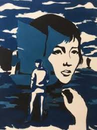 Girl in the dark (2019) Tranh giấy của Amie Tran