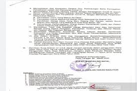 Contoh surat izin tidak masuk. Bupati Madina Terbitkan Surat Edaran Desa Tanggap Covid 19 Antara News Sumatera Utara