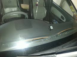 Kita hilangkan saki baki cat lama. Kia Spectra Kia Spectra Kia Sephia Dashboars Refurbised