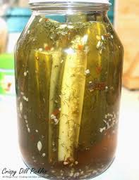 I've never used it, but picked up a jar of it on sale really cheap last fall. Cooking With Mary And Friends Crispy Dill Pickles