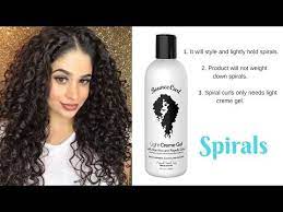 This Product Is Free Of Any Mineral Oils Peg S Synthetic Dyes Parabens Sulfates Or Silicones Ou Curly Hair Styles Bounce Curl Bounce Curl Light Creme Gel