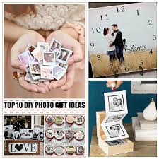 Horizontal paper hearts pasted on a strip, pull the paper strip down at the arrow to see the waterfall. Top 10 Handmade Gifts Using Photos The 36th Avenue