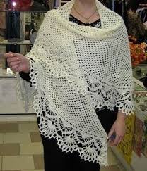 Derya Baykal Dikdortgen Sal Modelleri Ile Ilgili Gorsel Sonucu Con Imagenes Chal Tejido A Crochet Chal De Ganchillo Ganchillo Ropa