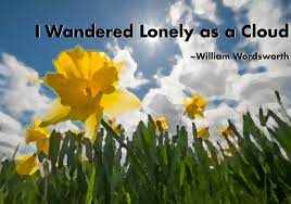 I wandered lonely as a cloud. Virtual Poetry Book I Wandered Lonely As A Cloud Tower Hill Botanic Garden