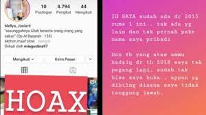 Published on 29 october 2019 by cewek cantik. Cek Fakta Heboh Akun Instagram Mantan Istri Ustaz Abdul Somad Benarkah