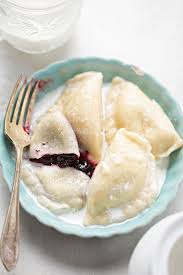 These Polish Blueberry Pierogi Are A Taste Of Summer Recipe Recipe Recipes Blueberry Perogies Recipe Pierogies
