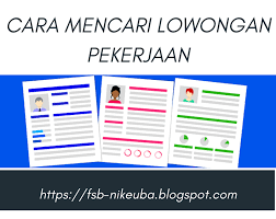 Setelah kamu melamar via situs pencari lowongan kerja online, kamu bisa langsung mencari situs website resmi dari perusahaan yang kamu lamar tersebut. Cara Mencari Lowongan Pekerjaan 2020 Fsb Nikeuba Pk Iss