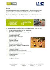 GEOCIVIL's years of experience and our commitment to international…