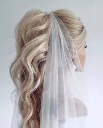 Short wedding hairstyles are all about texture and exquisite hair accessories. 42 Different Wedding Hairstyles With Veil In 2021 Wedding Ponytail Hairstyles Veil Hairstyles Bridal Ponytail