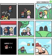 Thank You Mario, But Our Princess is in Another Castle” - 9GAG