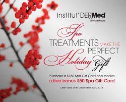 We did not find results for: Spa Promotions Institut Dermed Spa Gift Card Spa Promotion Spa