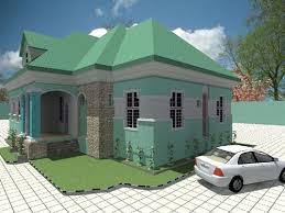 Modern 3 bedroom flat building design in nigeria with beautiful stone designs and landscaping. 3d Architectural Building Plan Design Of Bungalow House 3 Bedroom Modern Duplex Hotelbuildingplan In Lagos Nigeria West Africa